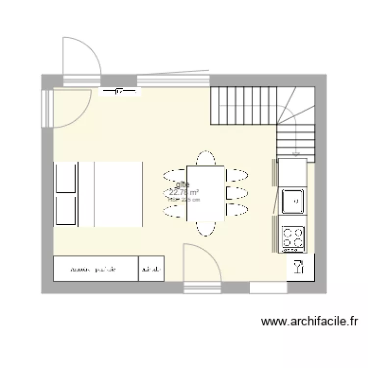 gite OURCIVAL 3. Plan de 