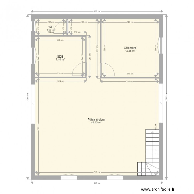 Henry RDC. Plan de 0 pièce et 0 m2