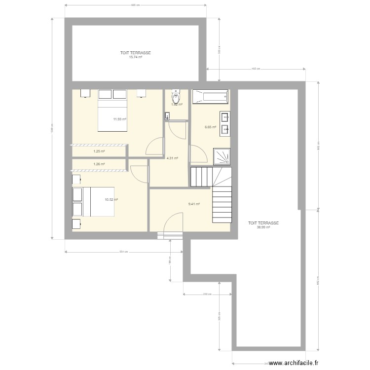 last chance 8 etage. Plan de 0 pièce et 0 m2