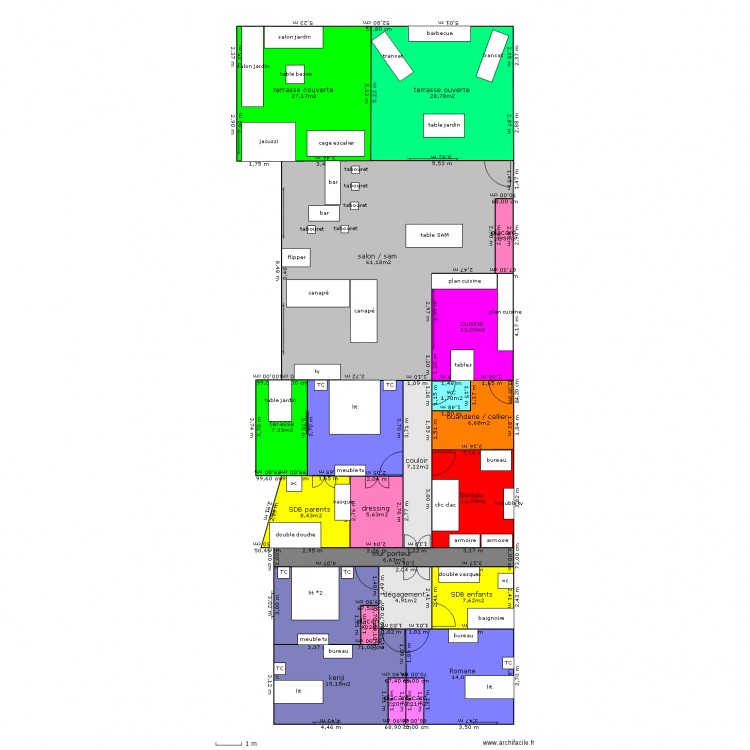 chardon. Plan de 0 pièce et 0 m2