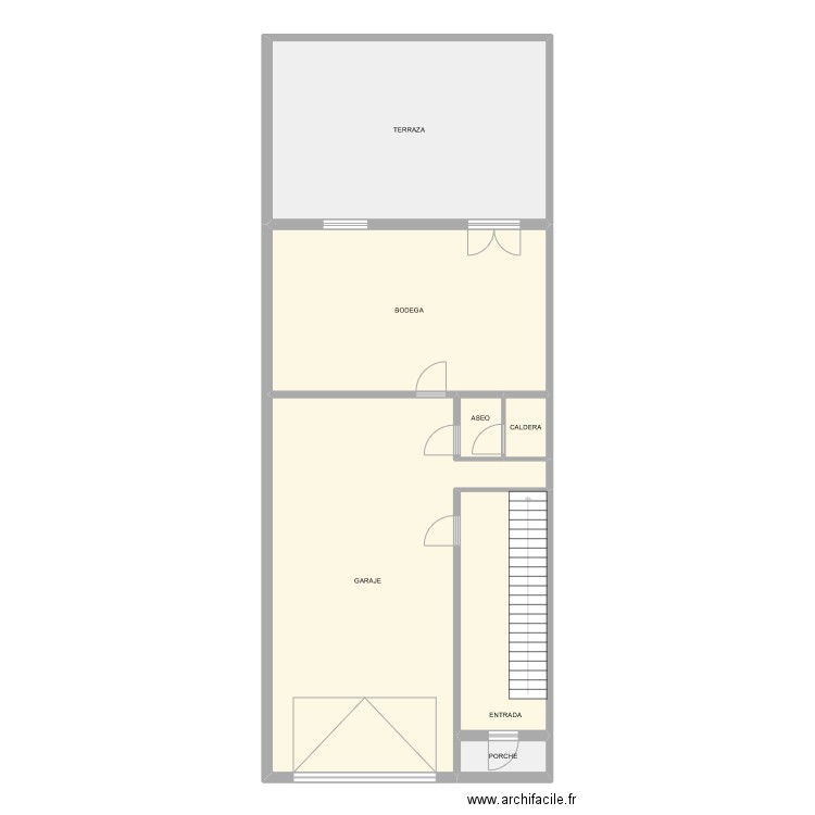 RAMIRO II P.B.. Plan de 7 pièces et 138 m2