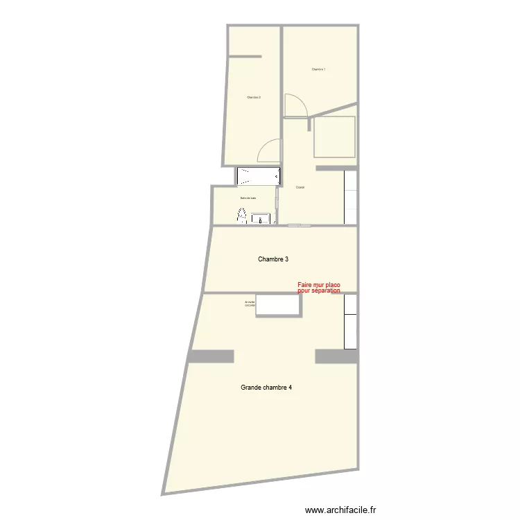 Contamine sur Arve. Plan de 