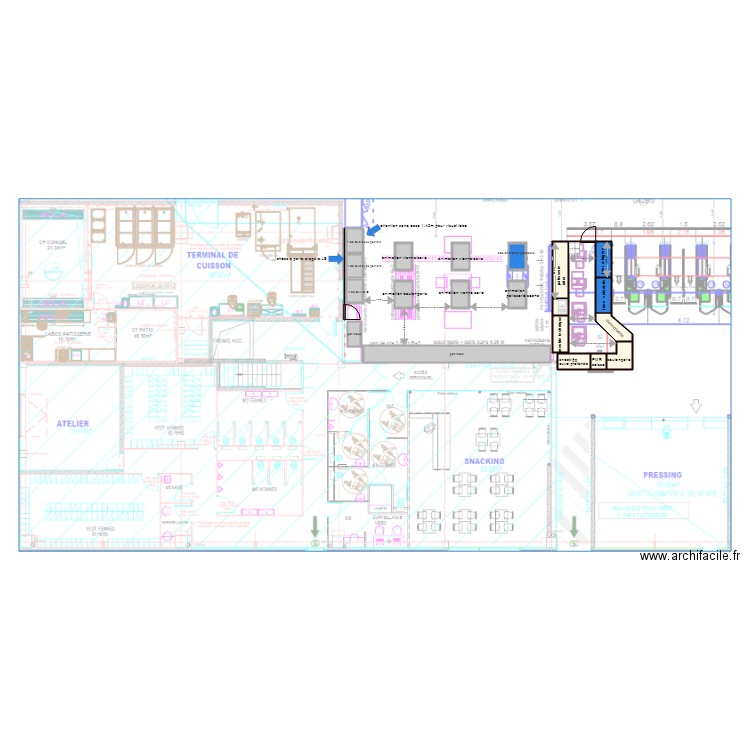 passy. Plan de 0 pièce et 0 m2