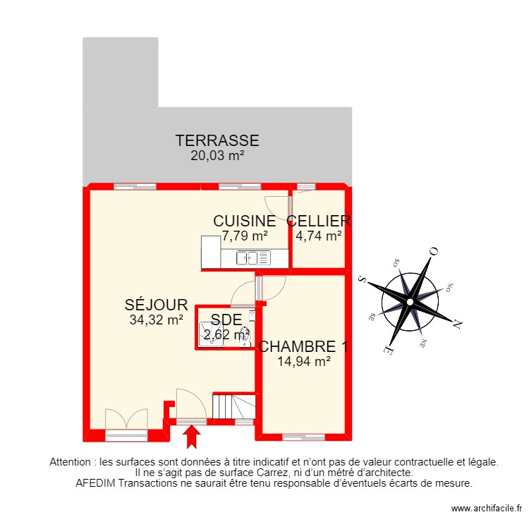 BI 13888 - . Plan de 17 pièces et 153 m2