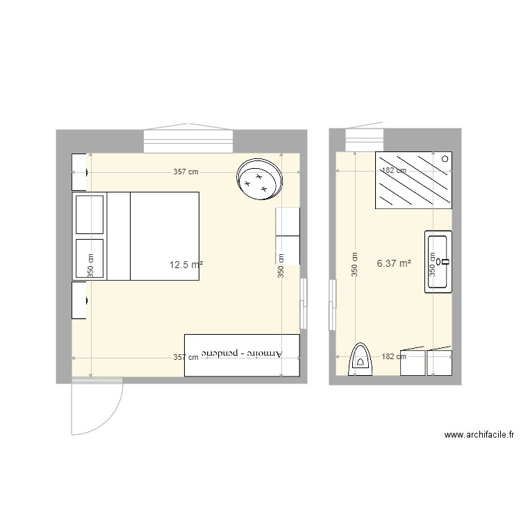 MA MAISON chambre N. Plan de 0 pièce et 0 m2