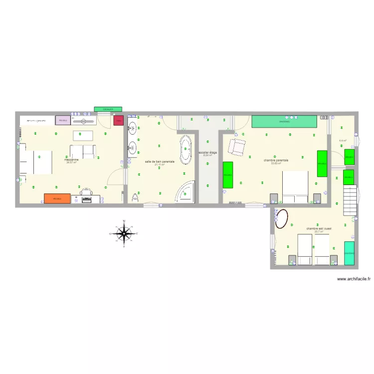 PLAN ETAGE 2018. Plan de 