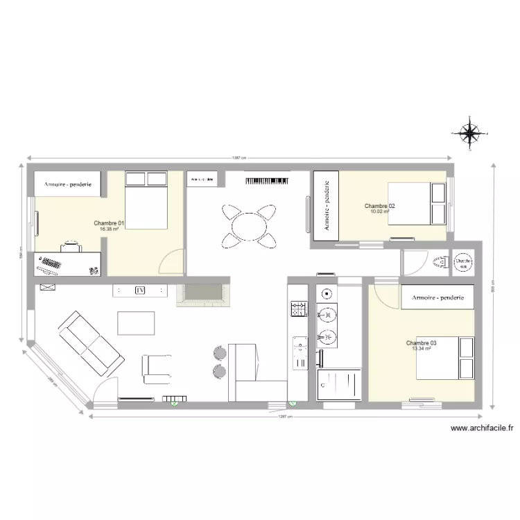 Maison L&eacute;ognan Plan &eacute;lectricit&eacute; &eacute;quipement ext. Plan de 