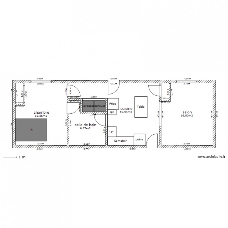 plan de maison 24 x 36