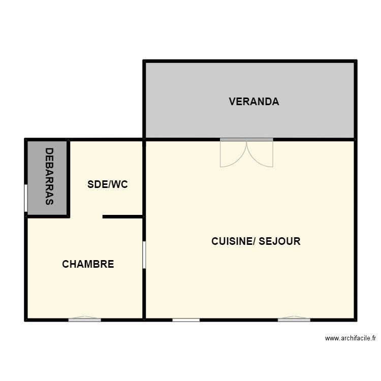 legendre michel. Plan de 4 pièces et 112 m2