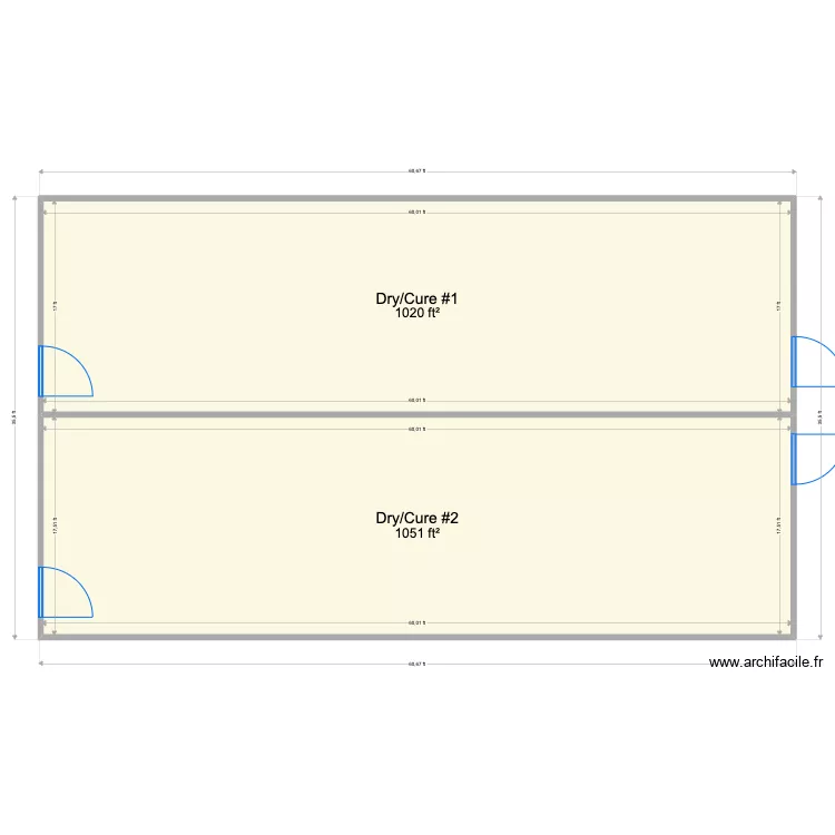 STL Can - Dry 1 and 2. Plan de 