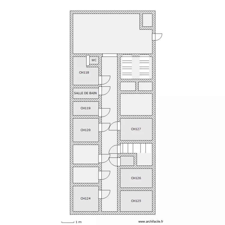 BAT D 1er VARENNES. Plan de BAT D 1er VARENNES. Plan de