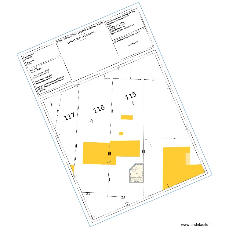 essai garage. Plan de 0 pièce et 0 m2