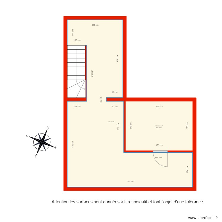 BI  3240 cave côté. Plan de 0 pièce et 0 m2