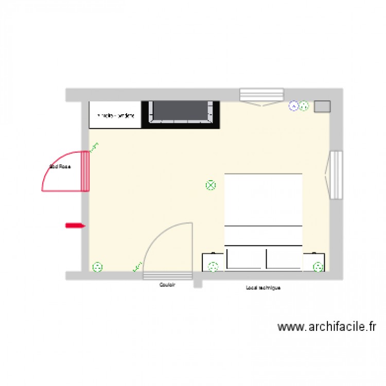 Chb Jaune. Plan de 0 pièce et 0 m2