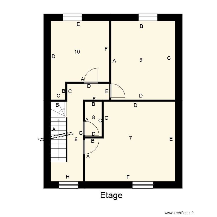 184853 GUILLAUMET. Plan de 0 pièce et 0 m2