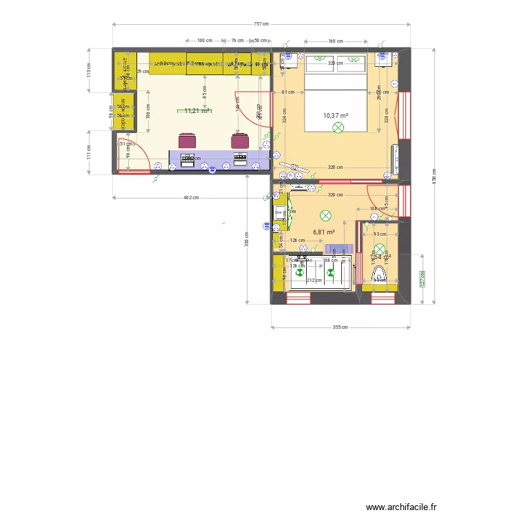 agrandissement 2. Plan de agrandissement 2. Plan de