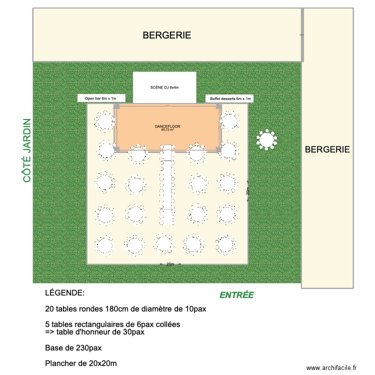 CHLOÉ & DAMIEN 4. Plan de 5 pièces et 844 m2