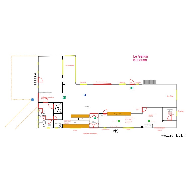 Raoul Corre travaux 2. Plan de 0 pièce et 0 m2