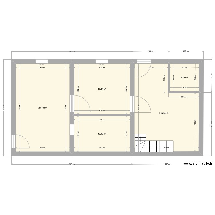 Fabre Gite A. Plan de 0 pièce et 0 m2