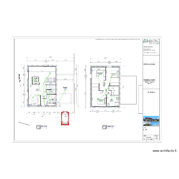 MARDUEL. Plan de 0 pièce et 0 m2