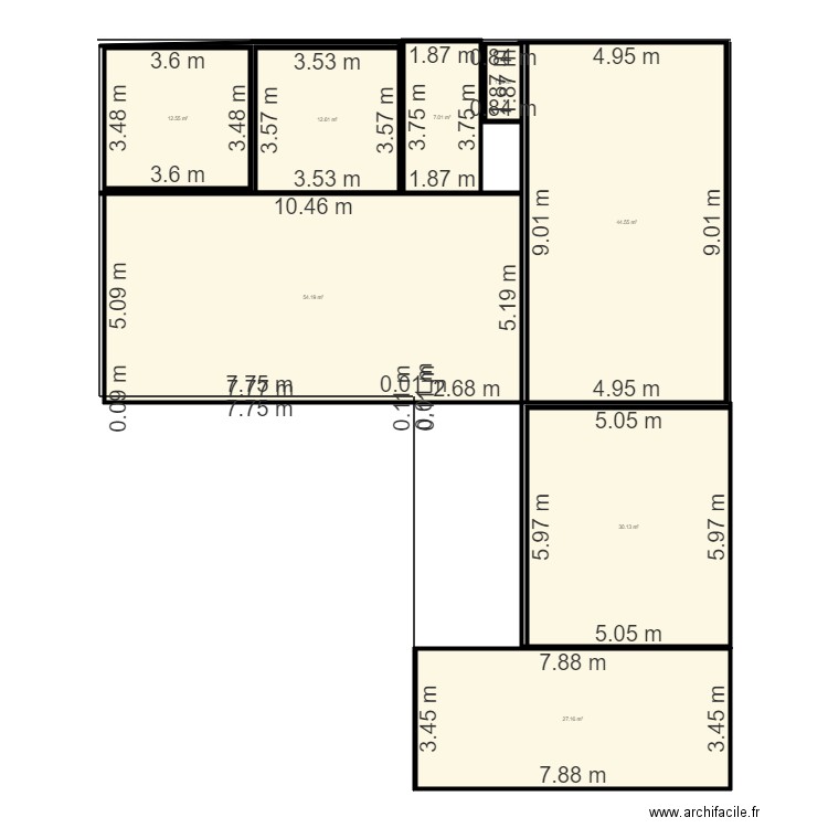 Terrain LC rte lavergne Trémoulet 1. Plan de 0 pièce et 0 m2