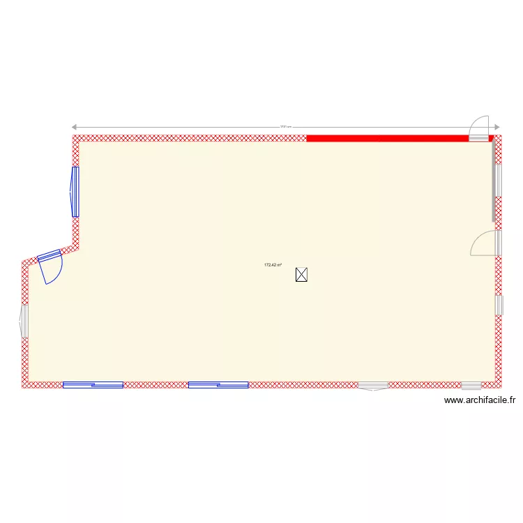 MAISON MAX cotations menuiseries TER. Plan de 