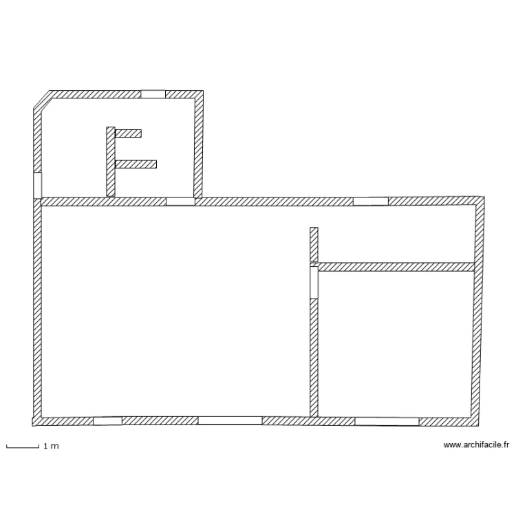 rez de chausser. Plan de rez de chausser. Plan de