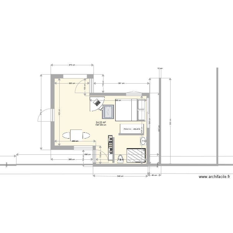 PLAN DE MAMAN. Plan de 0 pièce et 0 m2