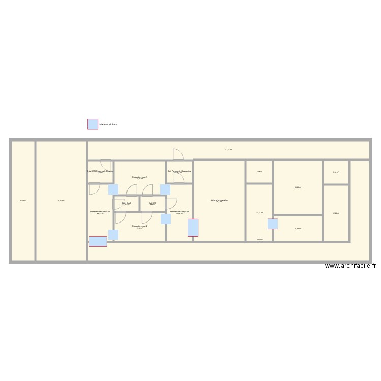 Production V01. Plan de 0 pièce et 0 m2