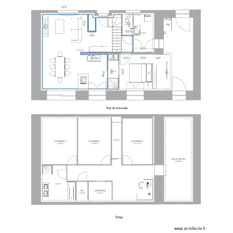 plan jordan boyere. Plan de 0 pièce et 0 m2