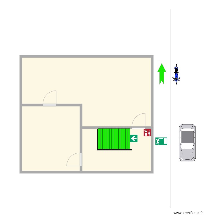 Froidchapelle ETAGE DIR. Plan de 0 pièce et 0 m2