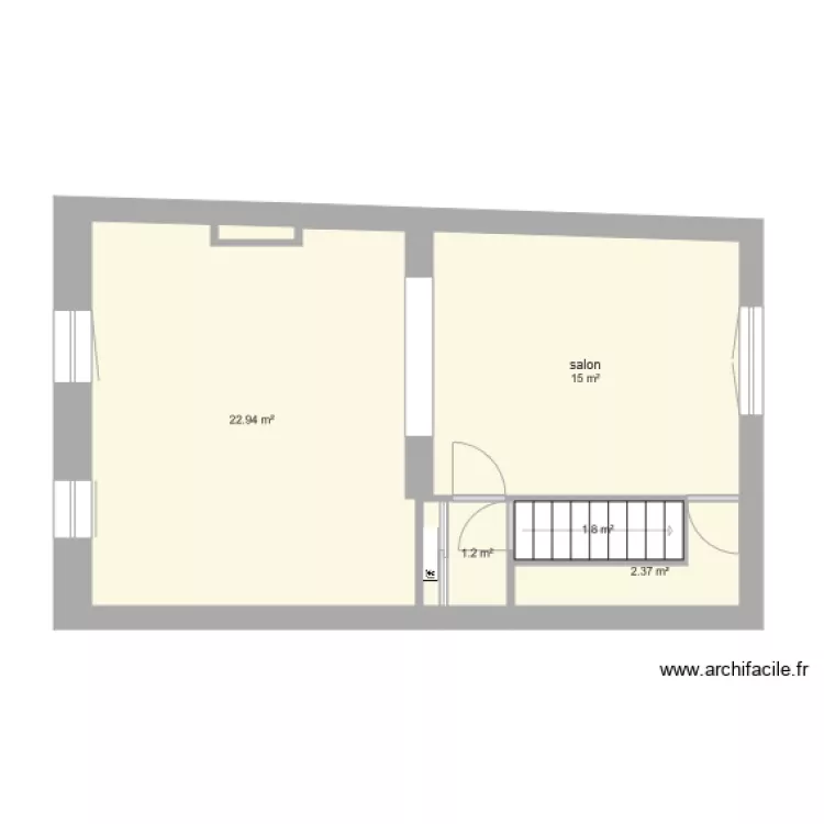 Anatole France 4ème étage duplex 1 alternative. Plan de Anatole France 4ème étage duplex 1 alternative. Plan de