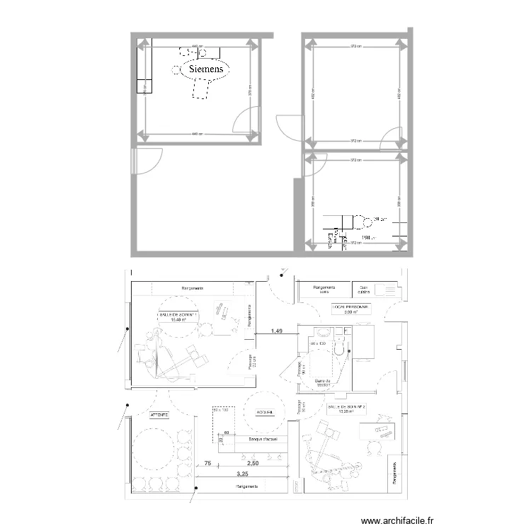 RIBOULET DOMI2. Plan de 