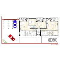 Plan logements étage