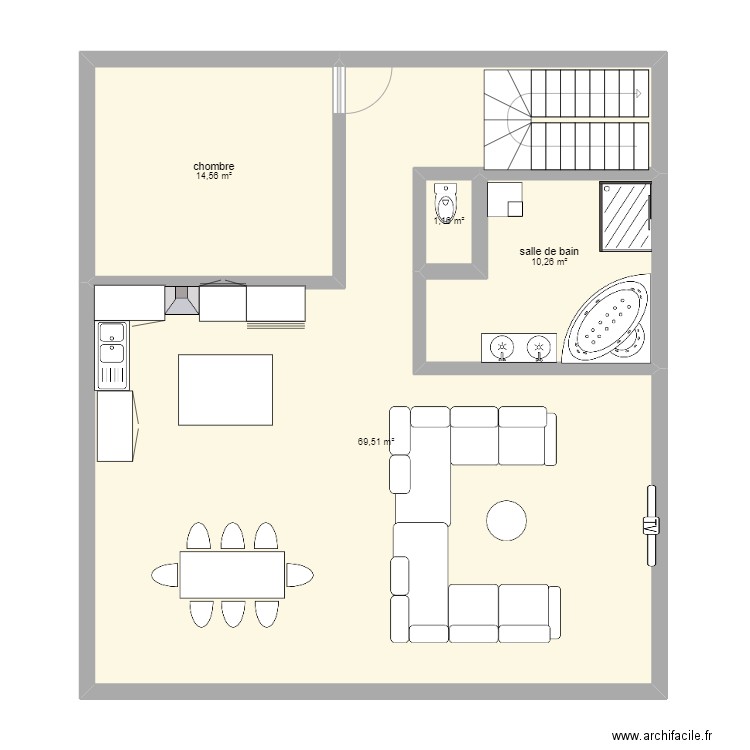 MAISON MAROC . Plan de 0 pièce et 0 m2