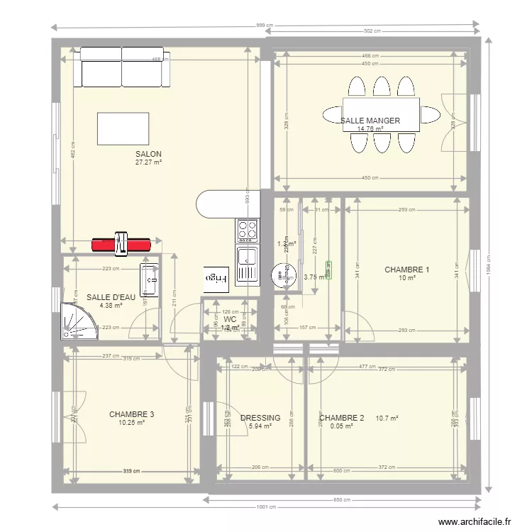 Briois  OPTION 1. Plan de 