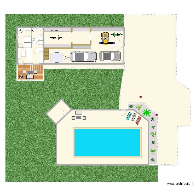 garage max a modifier. Plan de 0 pièce et 0 m2