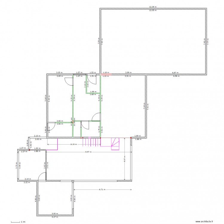 S50 AGRANDISSEMENT 4. Plan de 0 pièce et 0 m2