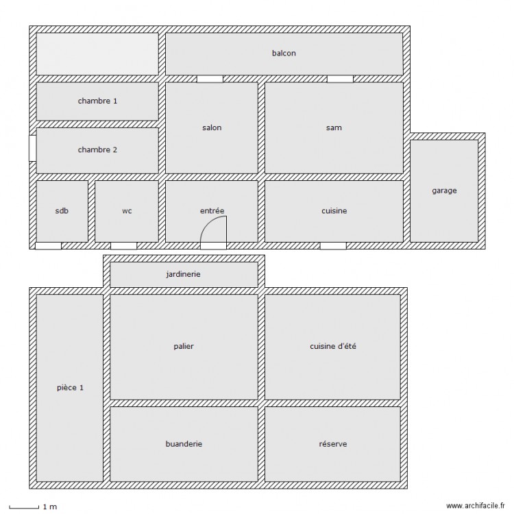 leichtweiss. Plan de 0 pièce et 0 m2