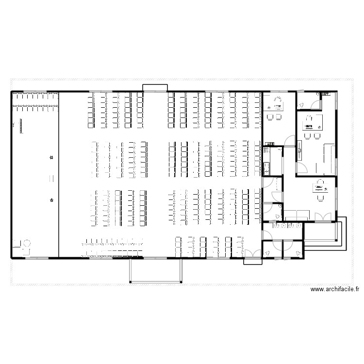 eglise simple meuble. Plan de 0 pièce et 0 m2