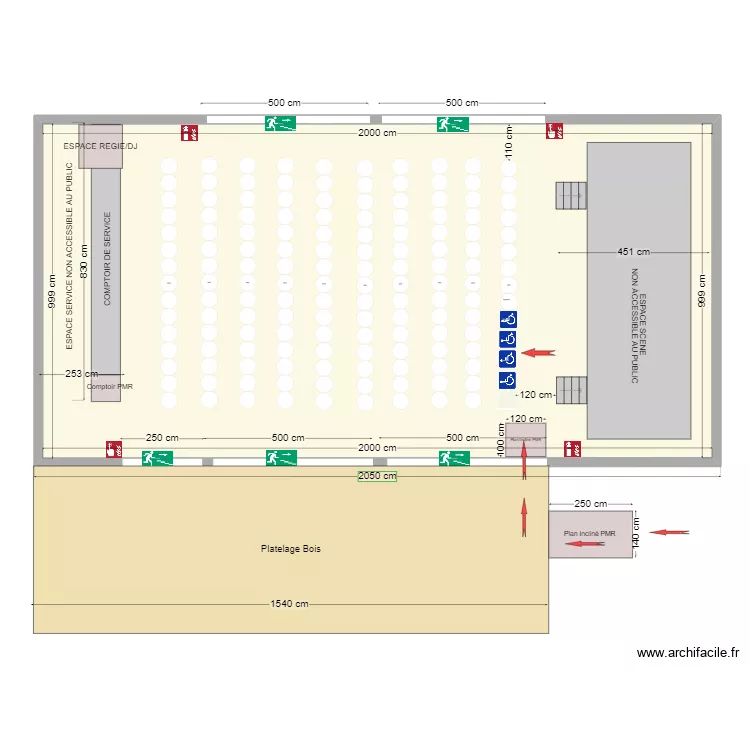 CHAPITEAU MONT PLAGE INC II. Plan de CHAPITEAU MONT PLAGE INC II. Plan de