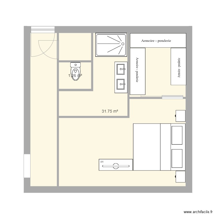 chambre6. Plan de 0 pièce et 0 m2