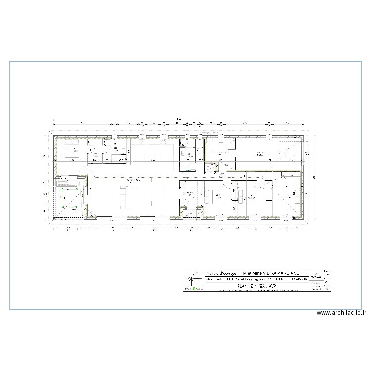 Plan Avo et Mamina echelle ok. Plan de 0 pièce et 0 m2