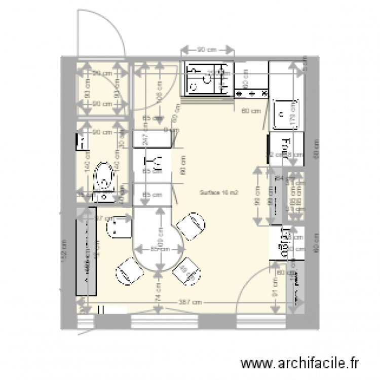 CUISINE 4. Plan de 0 pièce et 0 m2