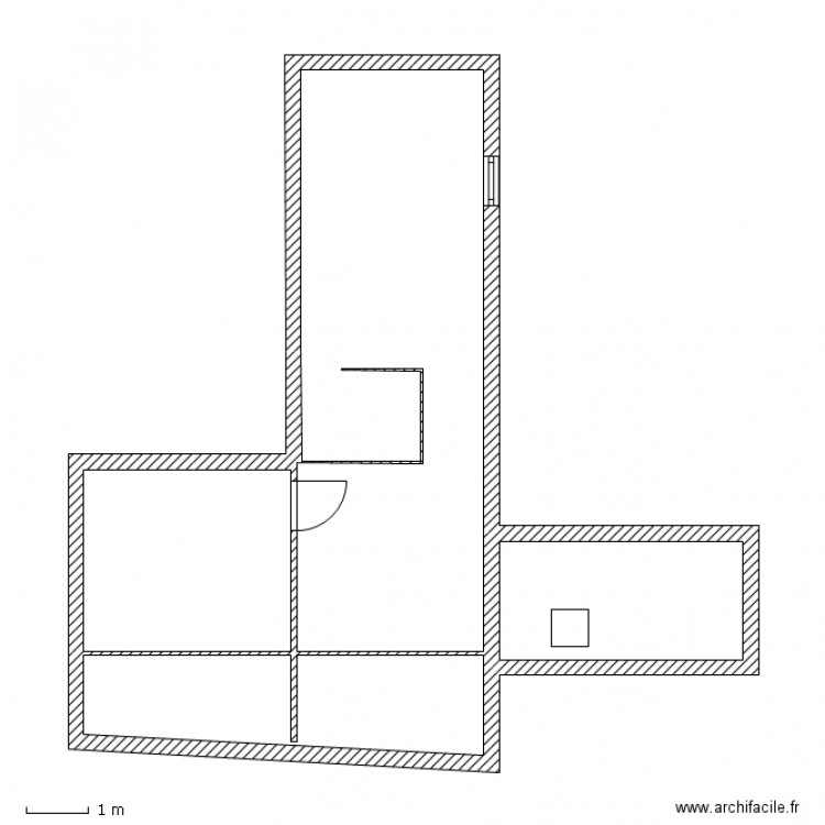 grenier. Plan de 0 pièce et 0 m2