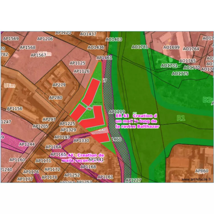 SOUPRAYENMESTRY. Plan de 