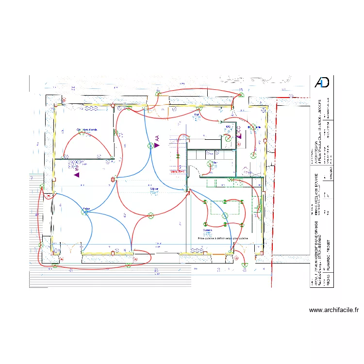 JLP Electricit&eacute; RDC . Plan de 