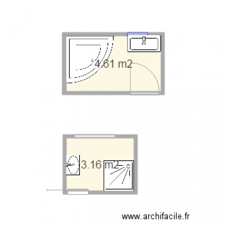 Ange SDB. Plan de 0 pièce et 0 m2