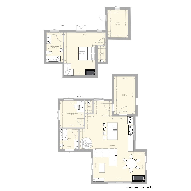 Plans futur chalet. Plan de 0 pièce et 0 m2