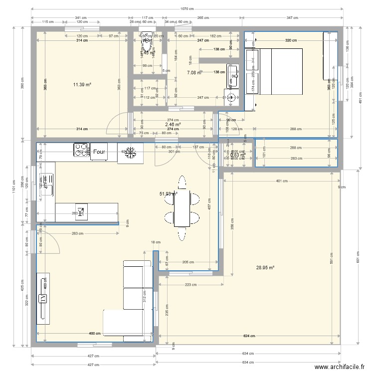 Maison Monrepos3. Plan de 0 pièce et 0 m2